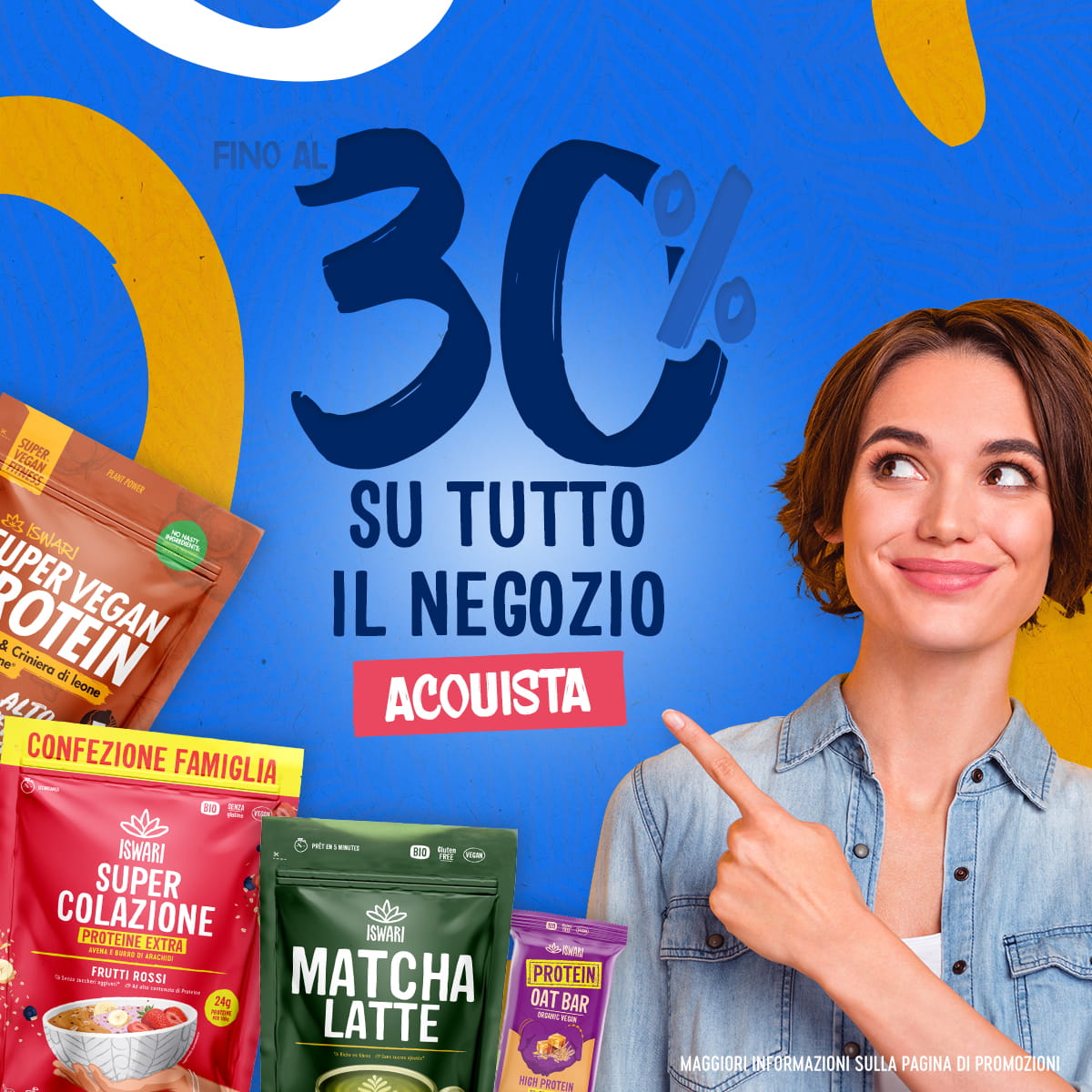 Fino al 30% in tutto il negozio